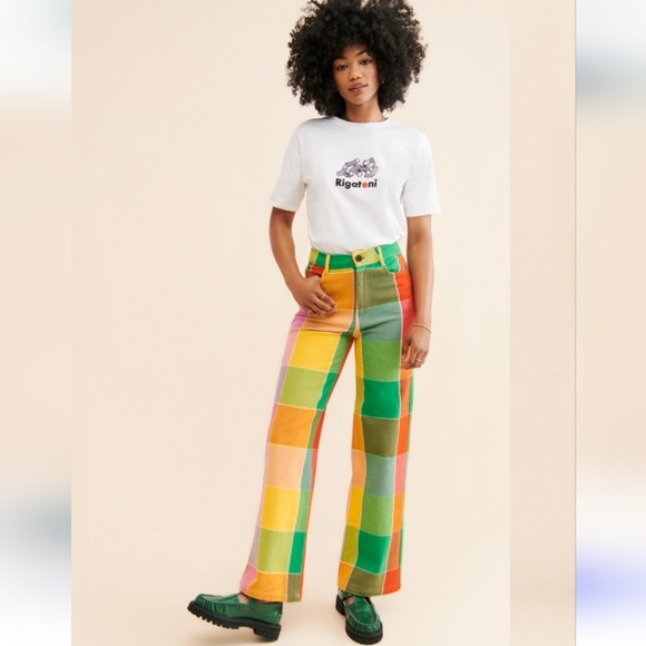 Thinking Mu Art Blanket Pants From FREE PEOPLE - Picture 7 of 16